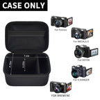 Vlogging Camera Case for 4K Digital Cameras–Portable Storage for Lens and Accessories