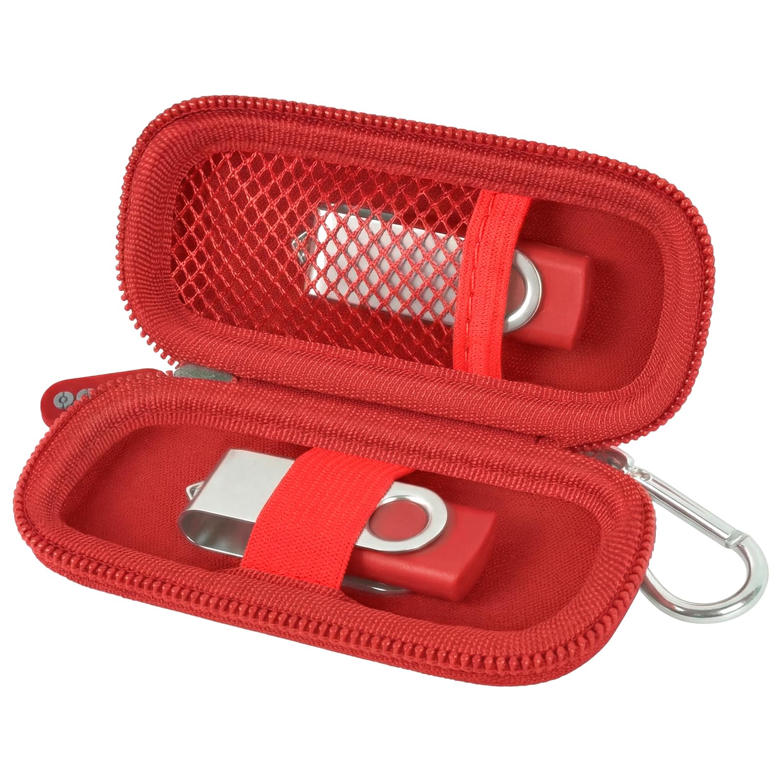 USB Flash Drive Case with SD Card Storage – Portable Hard Organizer for Travel and Easy Data Protection