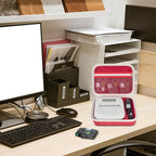 Portable Label Maker Case for P-Touch PTD220/210–Storage Organizer for Tapes and Accessories