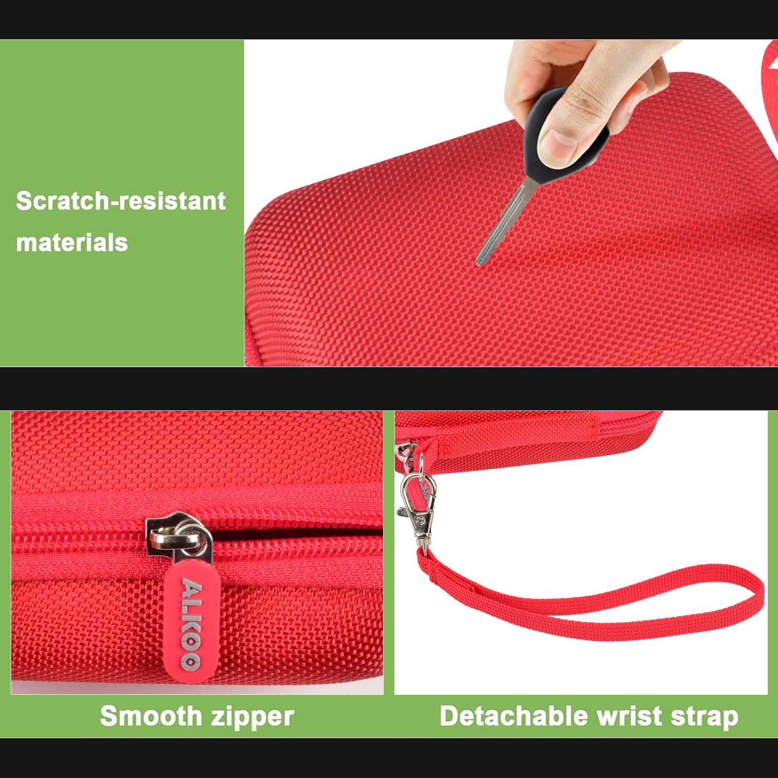 Digital Camera Case For VAHOIALD, Kodak and More | Protective Bag with SD Card Holder