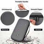JBL Wireless Microphone Case – Shockproof Hard Shell Travel Bag For Dual Mics and Accessories