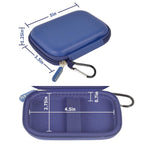 Portable SSD Case and Travel Organizer for 1TB/2TB/4TB Samsung T9/T7 External Drive