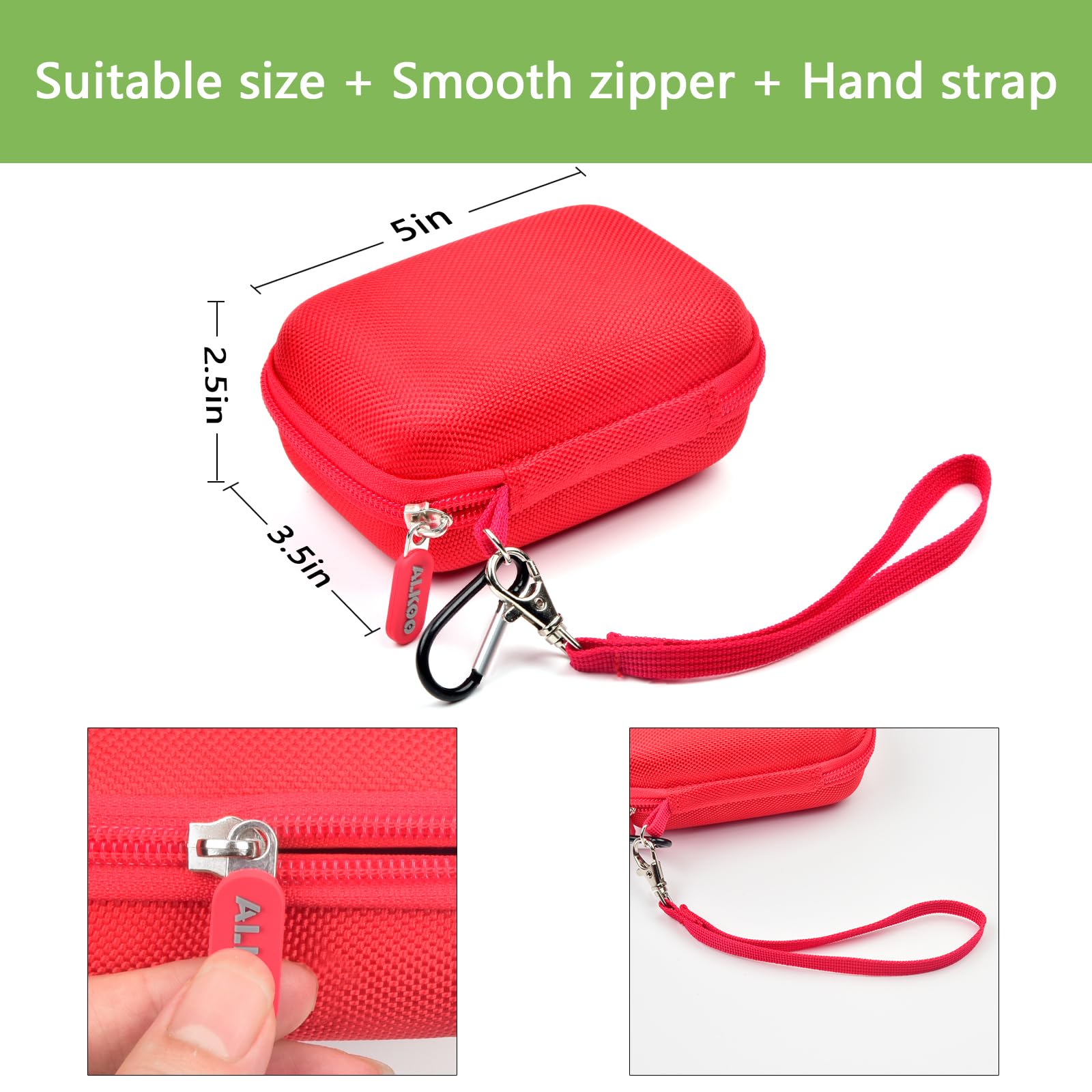 Travel Case for JBL Go 4 / Go 3 / Go 2 Speaker – Shockproof Portable Storage Organizer