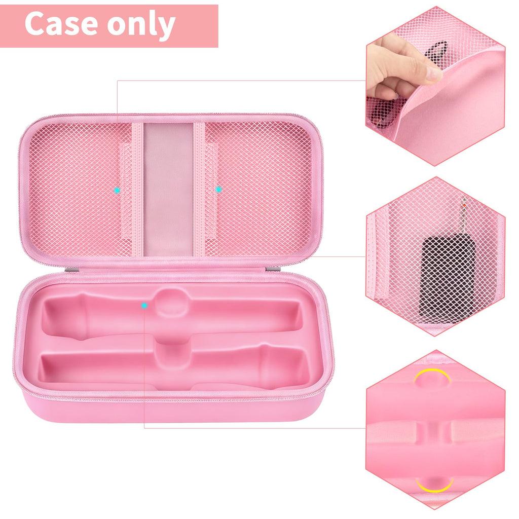 JBL Wireless Microphone Case – Shockproof Hard Shell Travel Bag For Dual Mics and Accessories