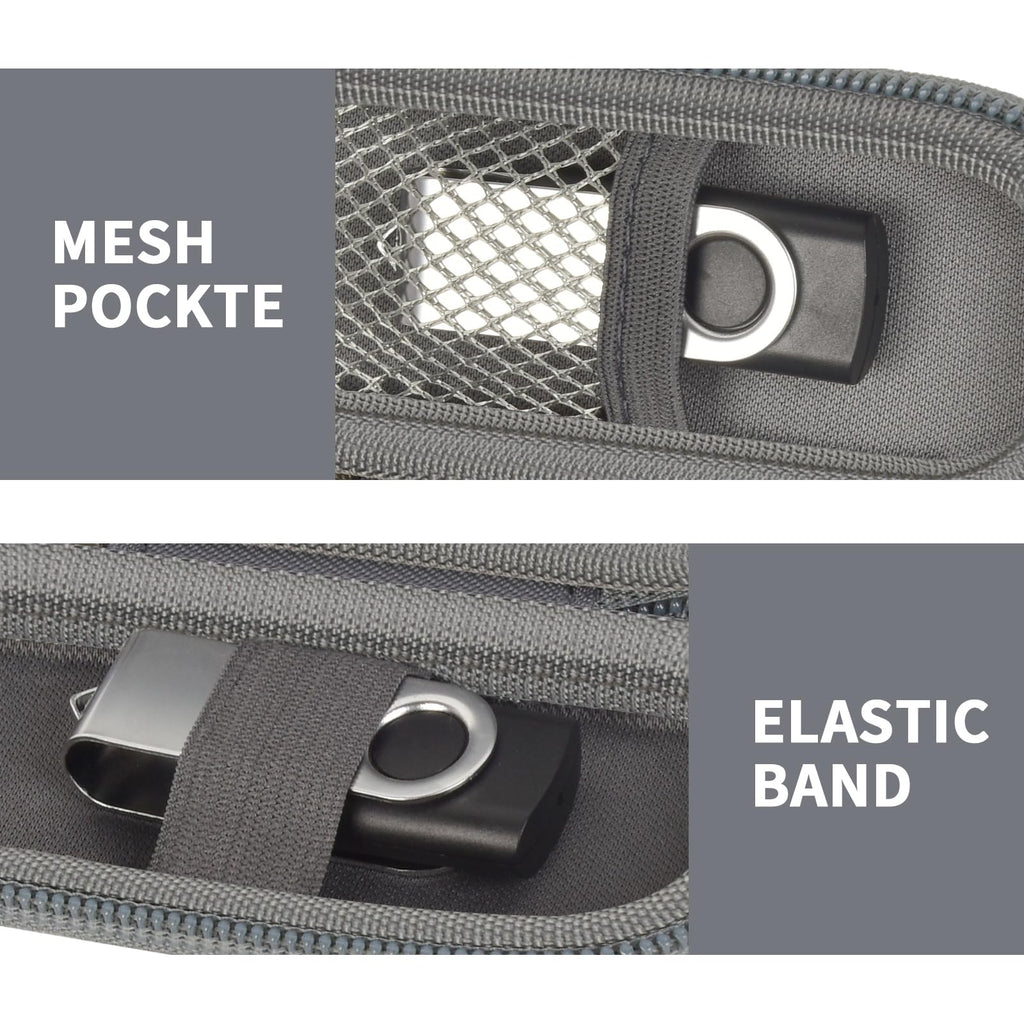 USB Flash Drive Case with SD Card Storage – Portable Hard Organizer for Travel and Easy Data Protection