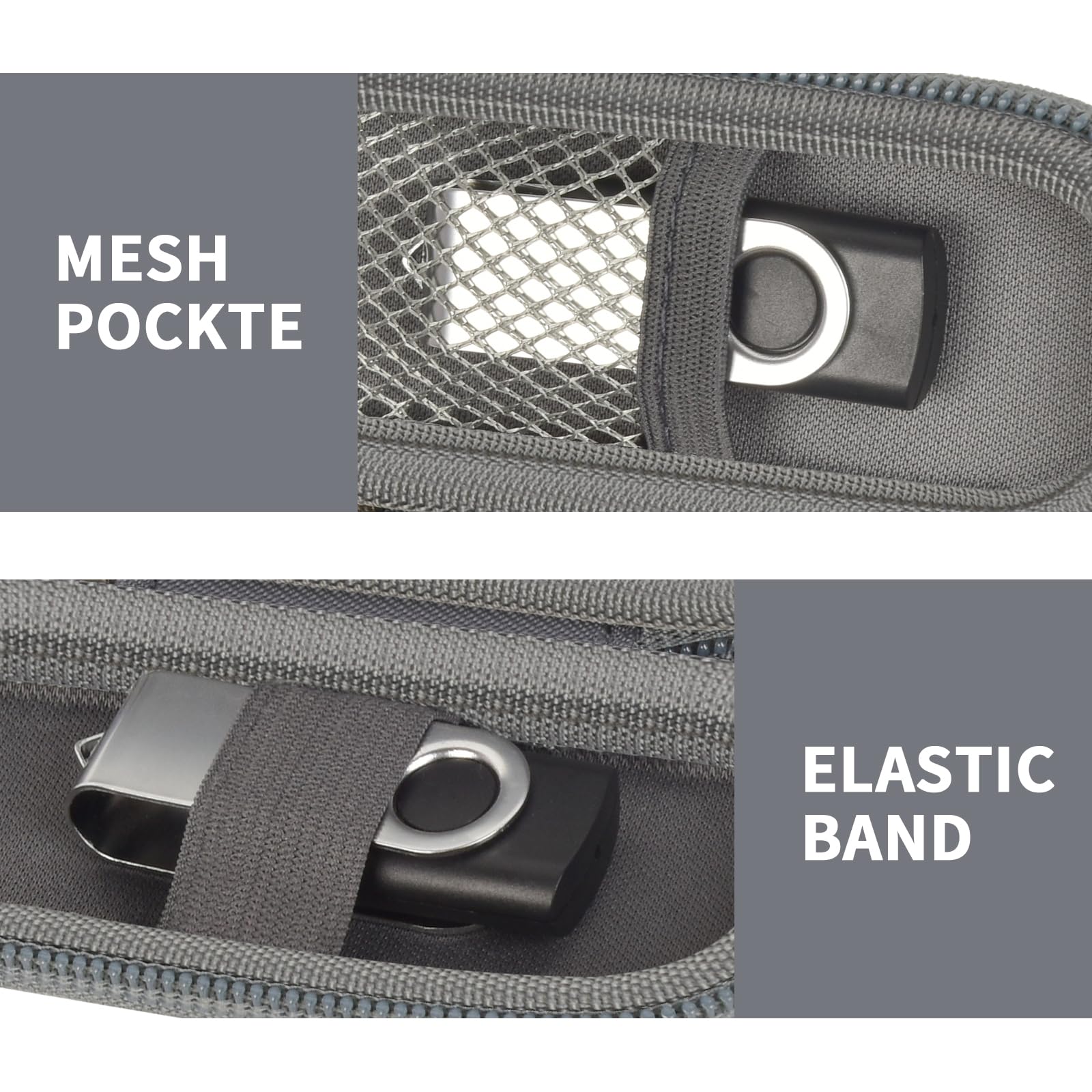 USB Flash Drive Case with SD Card Storage – Portable Hard Organizer for Travel and Easy Data Protection