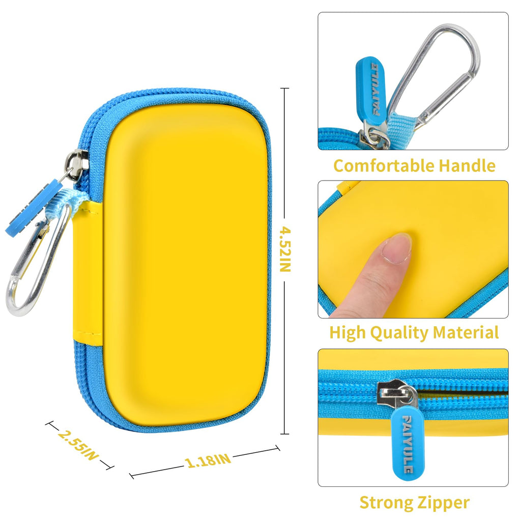 Portable SSD Case for SanDisk Extreme And Extreme PRO, Hard Shell Travel Storage  with SD Card Holder