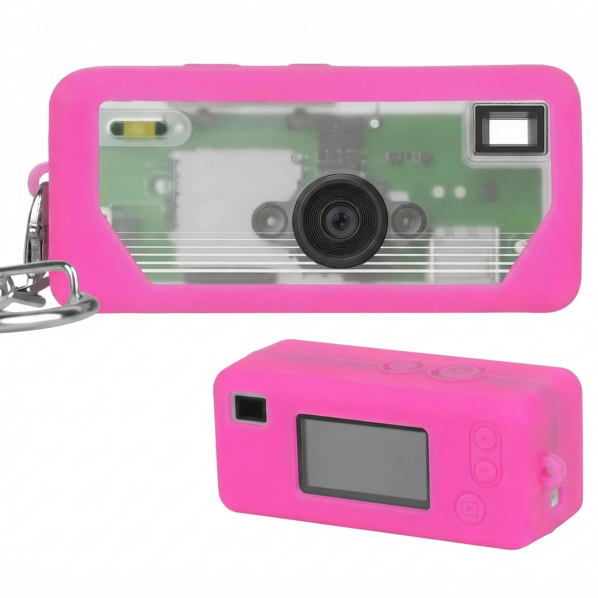Silicone Case for Kodak Charmera Keychain Camera – Cute Protective Cover for Mini Digital Camera