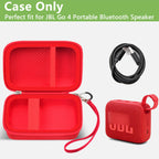 Travel Case for JBL Go 4 / Go 3 / Go 2 Speaker – Shockproof Portable Storage Organizer
