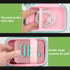 Travel Case for JBL Go 4 / Go 3 / Go 2 Speaker – Shockproof Portable Storage Organizer