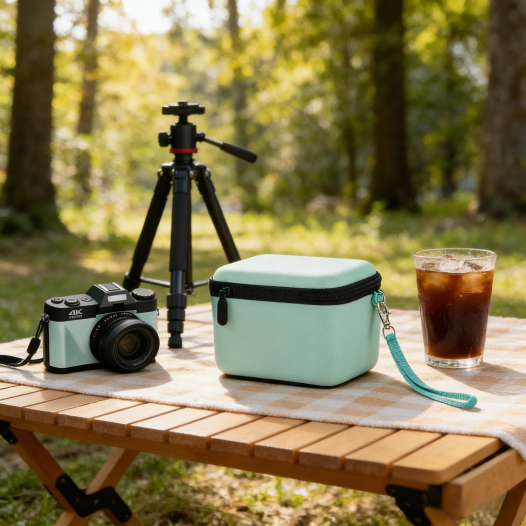 Vlogging Camera Case for 4K Digital Cameras–Portable Storage for Lens and Accessories