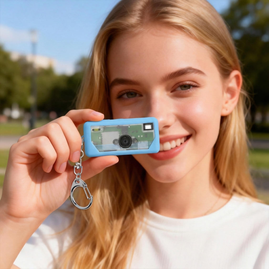 Silicone Case for Kodak Charmera Keychain Camera – Cute Protective Cover for Mini Digital Camera