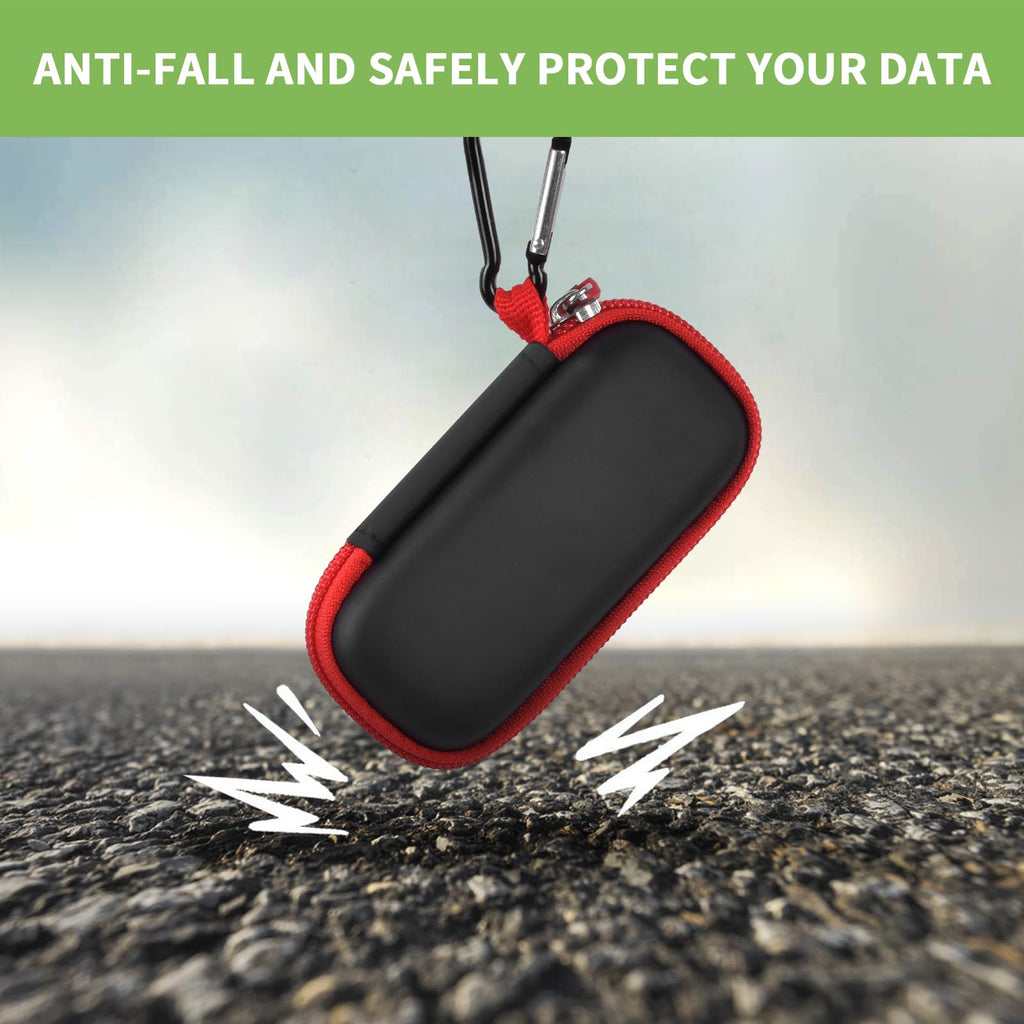 USB Flash Drive Case with SD Card Storage – Portable Hard Organizer for Travel and Easy Data Protection