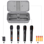 JBL Wireless Microphone Case – Shockproof Hard Shell Travel Bag For Dual Mics and Accessories