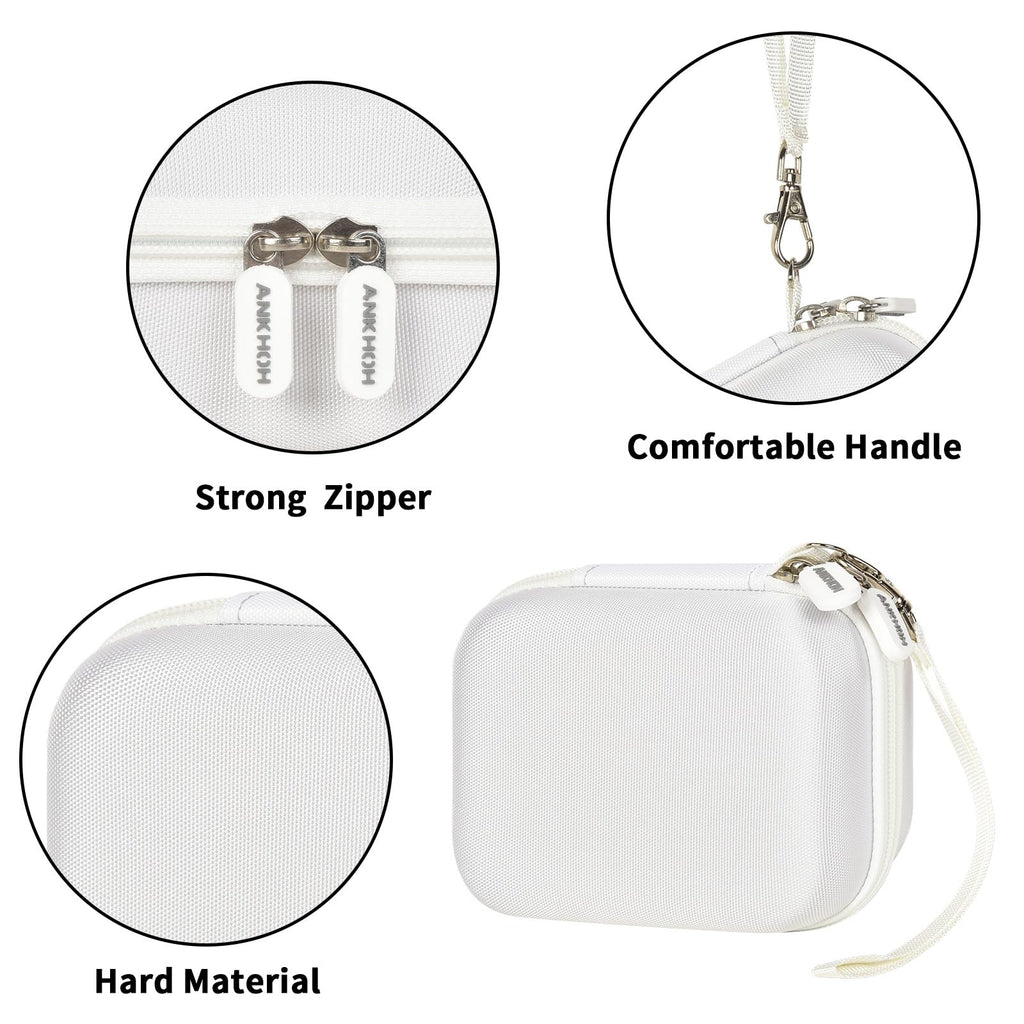 Label Maker Case for Memoking T02 and Phomemo M02 Mini Printer Storage