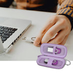 USB Flash Drive Case with SD Card Storage – Portable Hard Organizer for Travel and Easy Data Protection