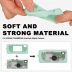 Silicone Case for Kodak Charmera Keychain Camera – Cute Protective Cover for Mini Digital Camera