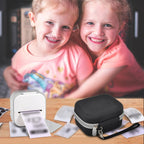 Label Maker Case for Memoking T02 and Phomemo M02 Mini Printer Storage