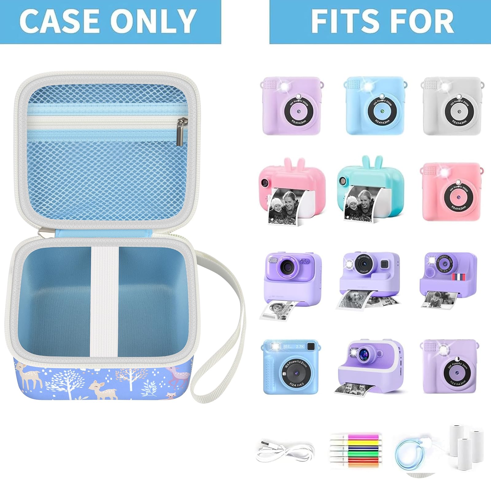 Kids Instant Print Camera Case For ESOXOFFORE, Dylanto and More
