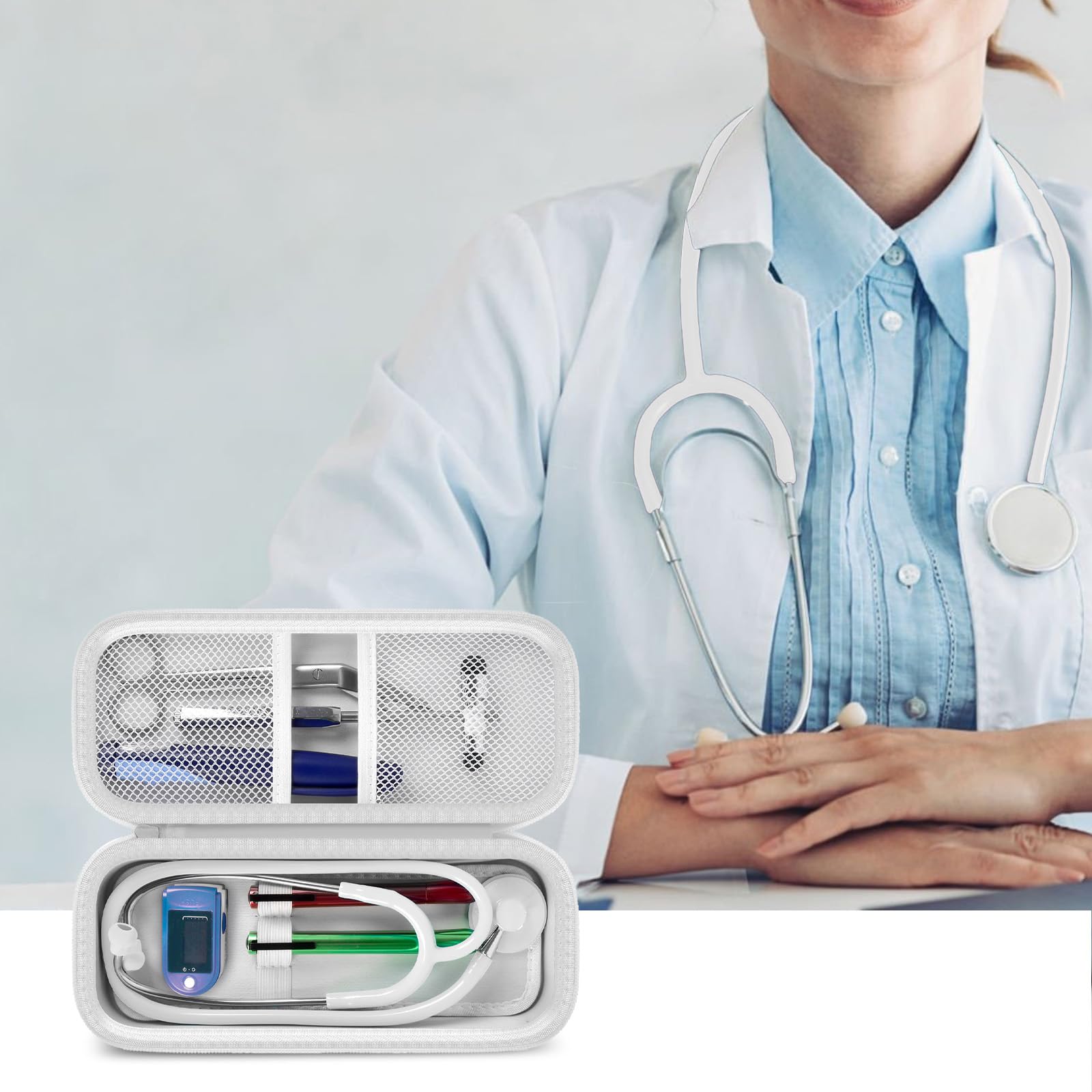 Stethoscope Case For 3M Littmann and MDF Acoustica