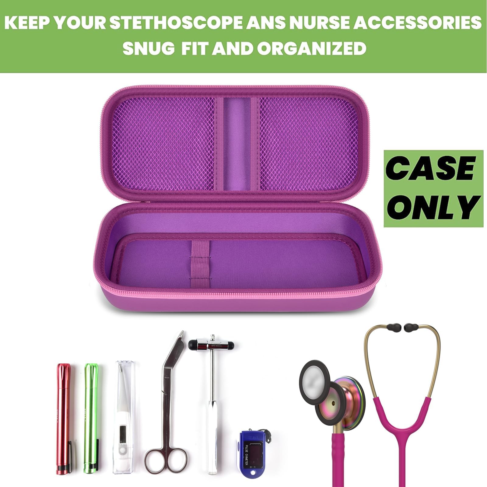 Stethoscope Case For 3M Littmann and MDF Acoustica