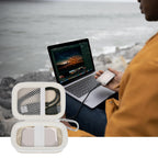 Hard Carrying Case for Crucial X10/X9 Pro Portable SSD–Shockproof External SSD Storage Bag with Mesh Pocket