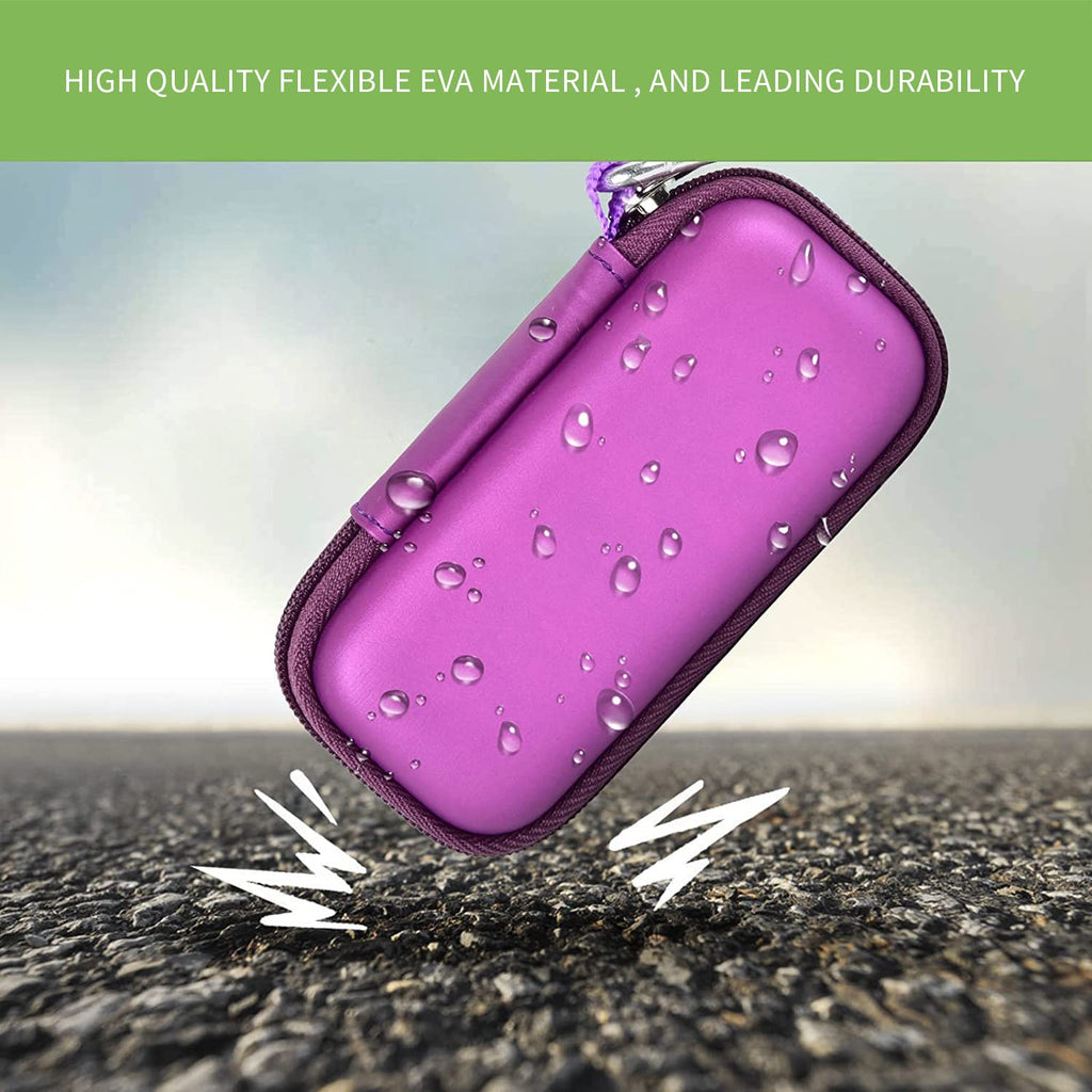 Shockproof Travel Case for KardiaMobile 6L Max – Dual EVA Protection, Use Without Removing