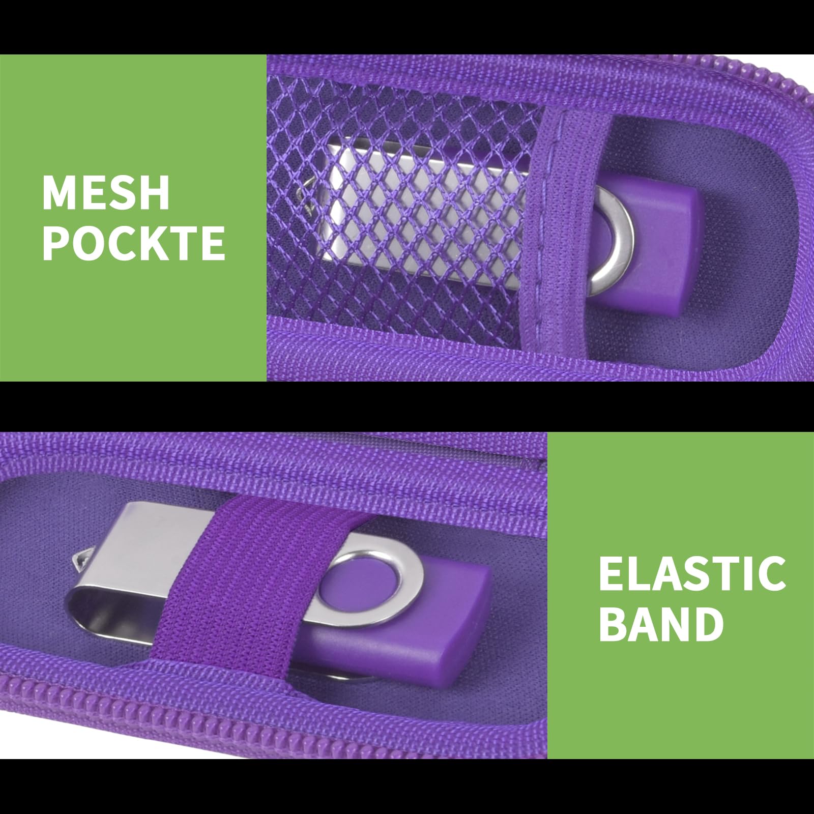 USB Flash Drive Case with SD Card Storage – Portable Hard Organizer for Travel and Easy Data Protection