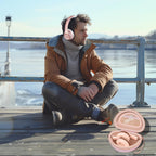 Shockproof Foldable Headphone Travel Case with Mesh Pocket – Compatible with Solo and Studio