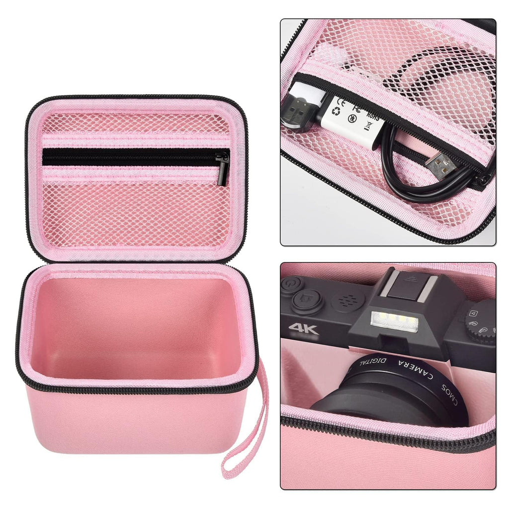 Vlogging Camera Case for 4K Digital Cameras–Portable Storage for Lens and Accessories
