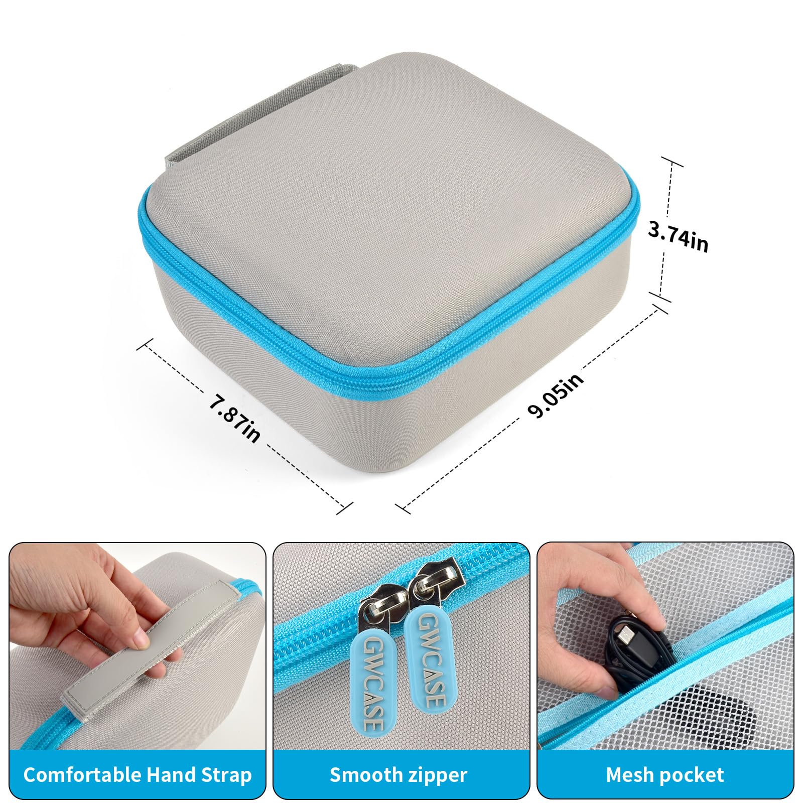 Portable Label Maker Case – Fits PT-N20 / PT-N25BT, Travel and Office Organizer Bag