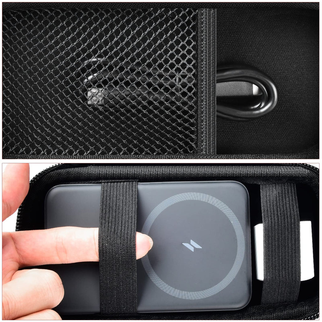 MagSafe Power Bank Carrying Case for Anker 633/622/621/321 Magnetic Battery – Shockproof Travel Storage Organizer