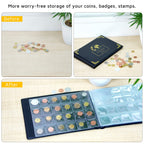 300 Pocket Coin Collection Album – Protective Coin Storage Book for Collectors