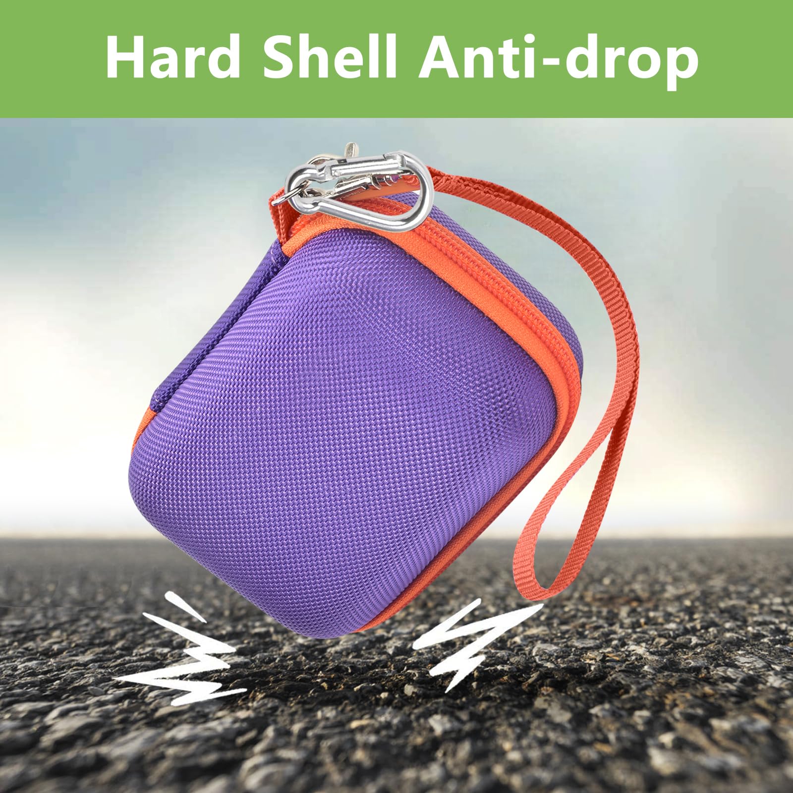 Travel Case for JBL Go 4 / Go 3 / Go 2 Speaker – Shockproof Portable Storage Organizer