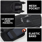Portable SSD Case for SanDisk Extreme And Extreme PRO, Hard Shell Travel Storage  with SD Card Holder