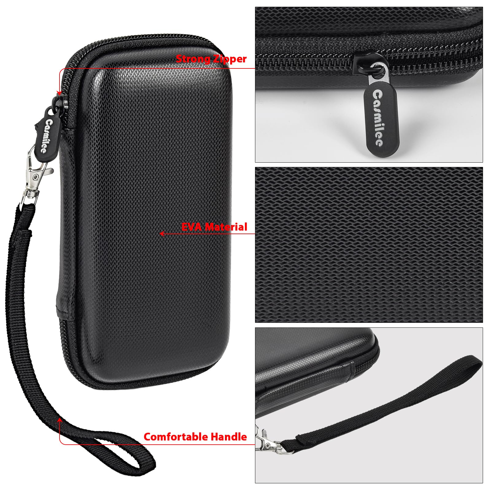 MagSafe Power Bank Carrying Case for Anker 633/622/621/321 Magnetic Battery – Shockproof Travel Storage Organizer