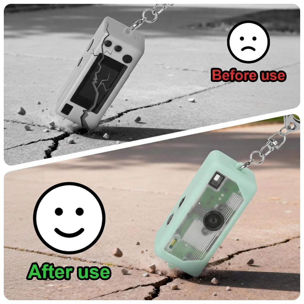 Silicone Case for Kodak Charmera Keychain Camera – Cute Protective Cover for Mini Digital Camera