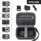 Camera Protective Travel Case For Kodak, Canon and Sony | Lightweight and Portable