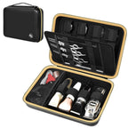 Professional Hair Clipper Travel Case – Portable Barber Organizer for Clippers, Guards and Grooming Tools