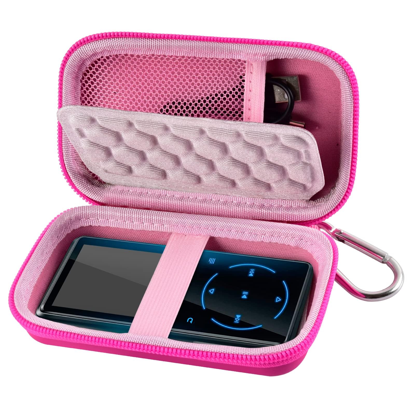 Portable MP3 / MP4 Player Case – Protective Travel Organizer for Music Players and Accessories