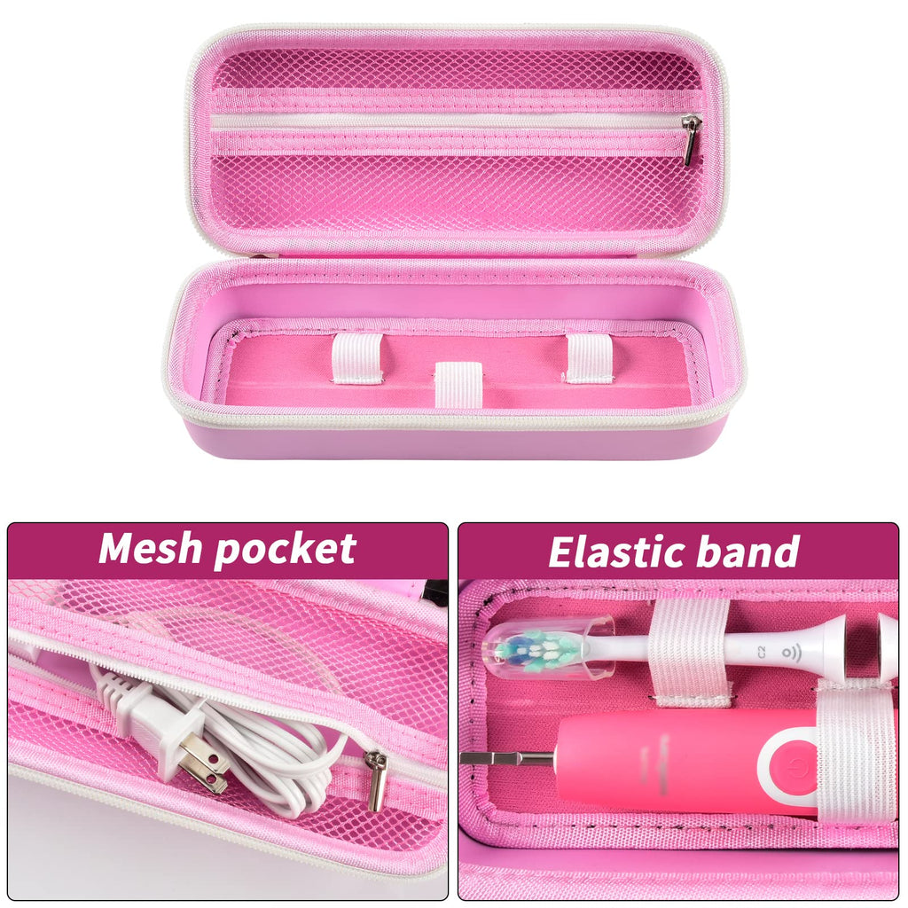 Electric Toothbrush Travel Case for Oral-B and Philips Sonicare - Waterproof Holder Bag
