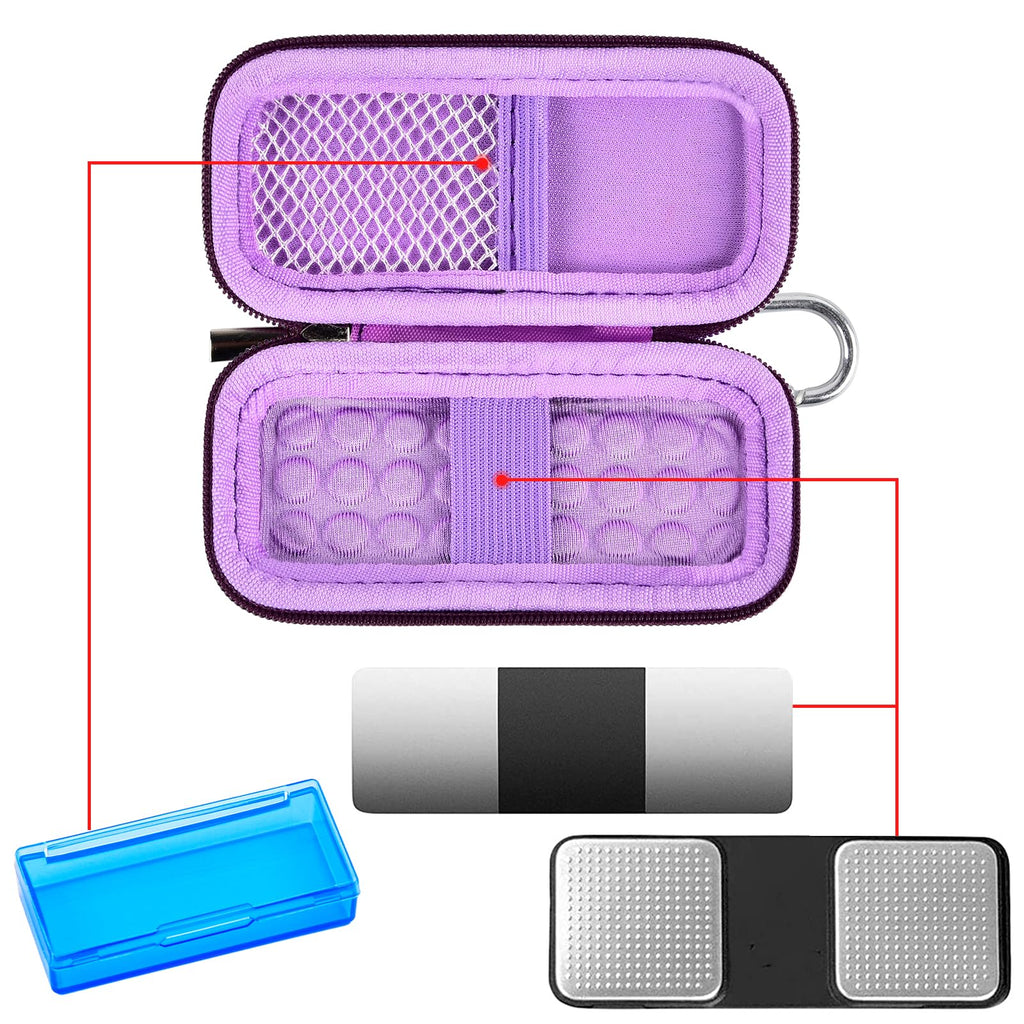 Shockproof Travel Case for KardiaMobile 6L Max – Dual EVA Protection, Use Without Removing