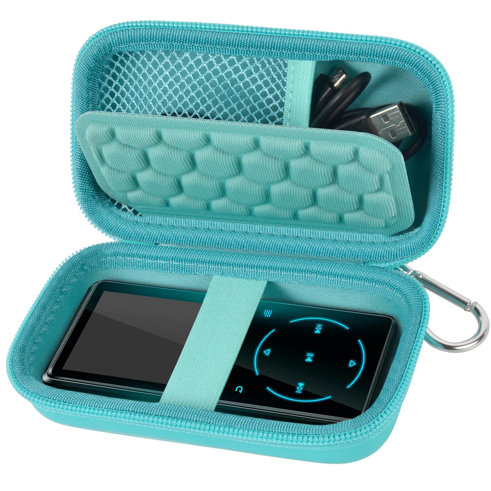 Portable MP3 / MP4 Player Case – Protective Travel Organizer for Music Players and Accessories