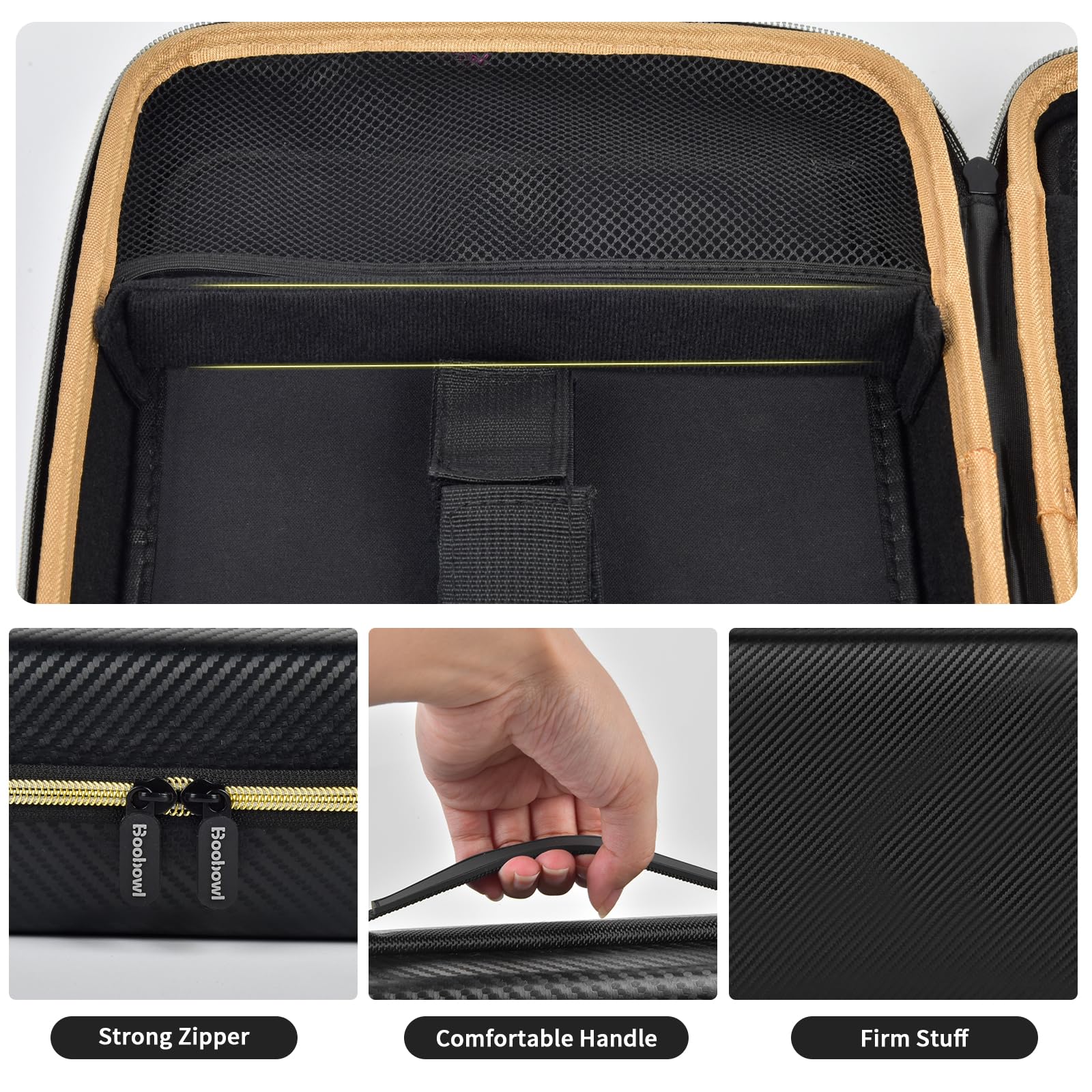 Professional Hair Clipper Travel Case – Portable Barber Organizer for Clippers, Guards and Grooming Tools