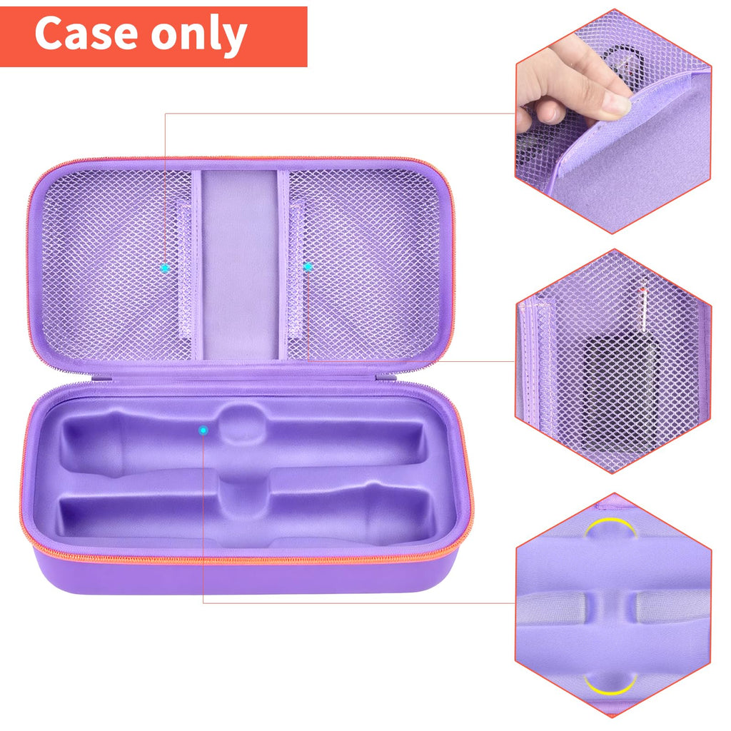 JBL Wireless Microphone Case – Shockproof Hard Shell Travel Bag For Dual Mics and Accessories