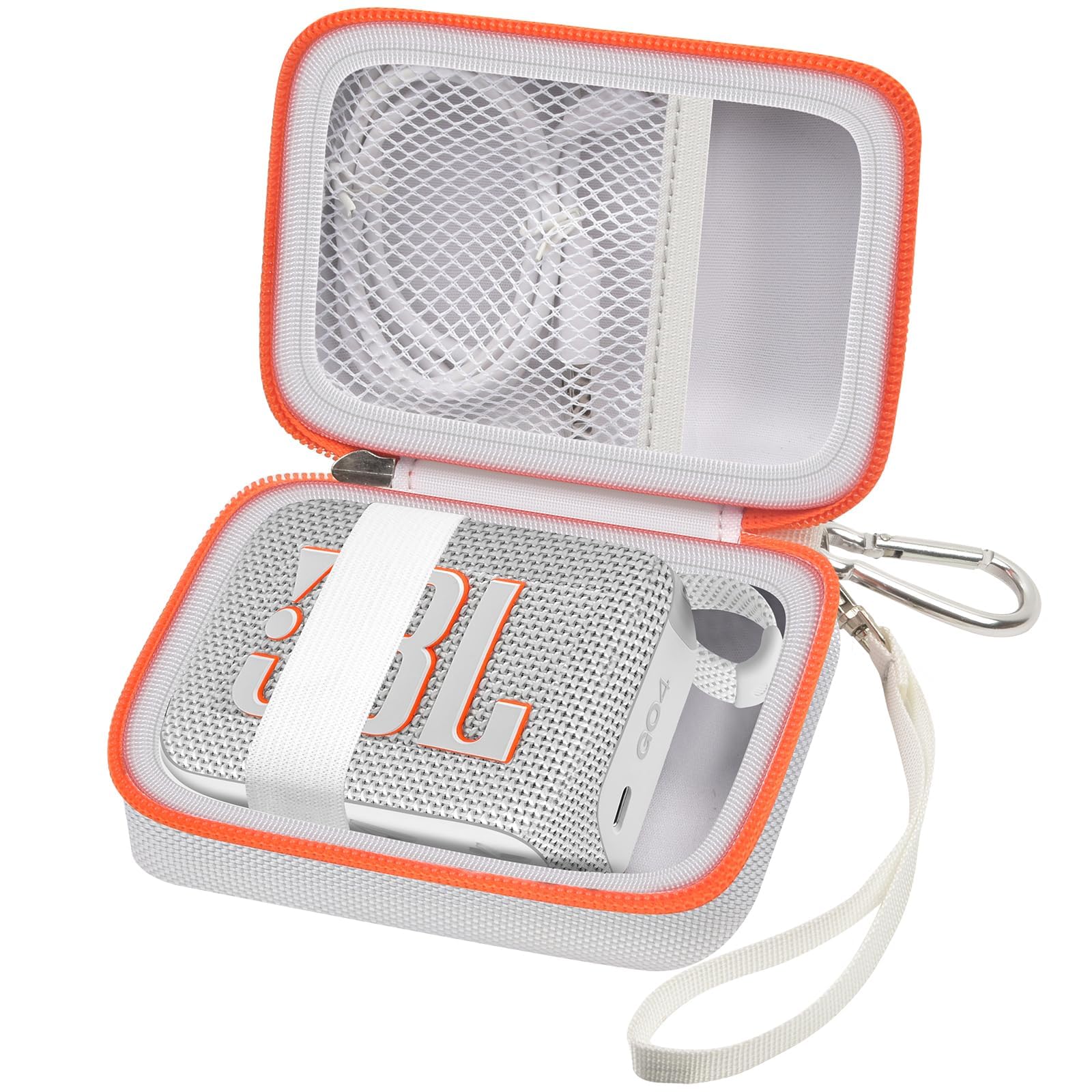 Travel Case for JBL Go 4 / Go 3 / Go 2 Speaker – Shockproof Portable Storage Organizer