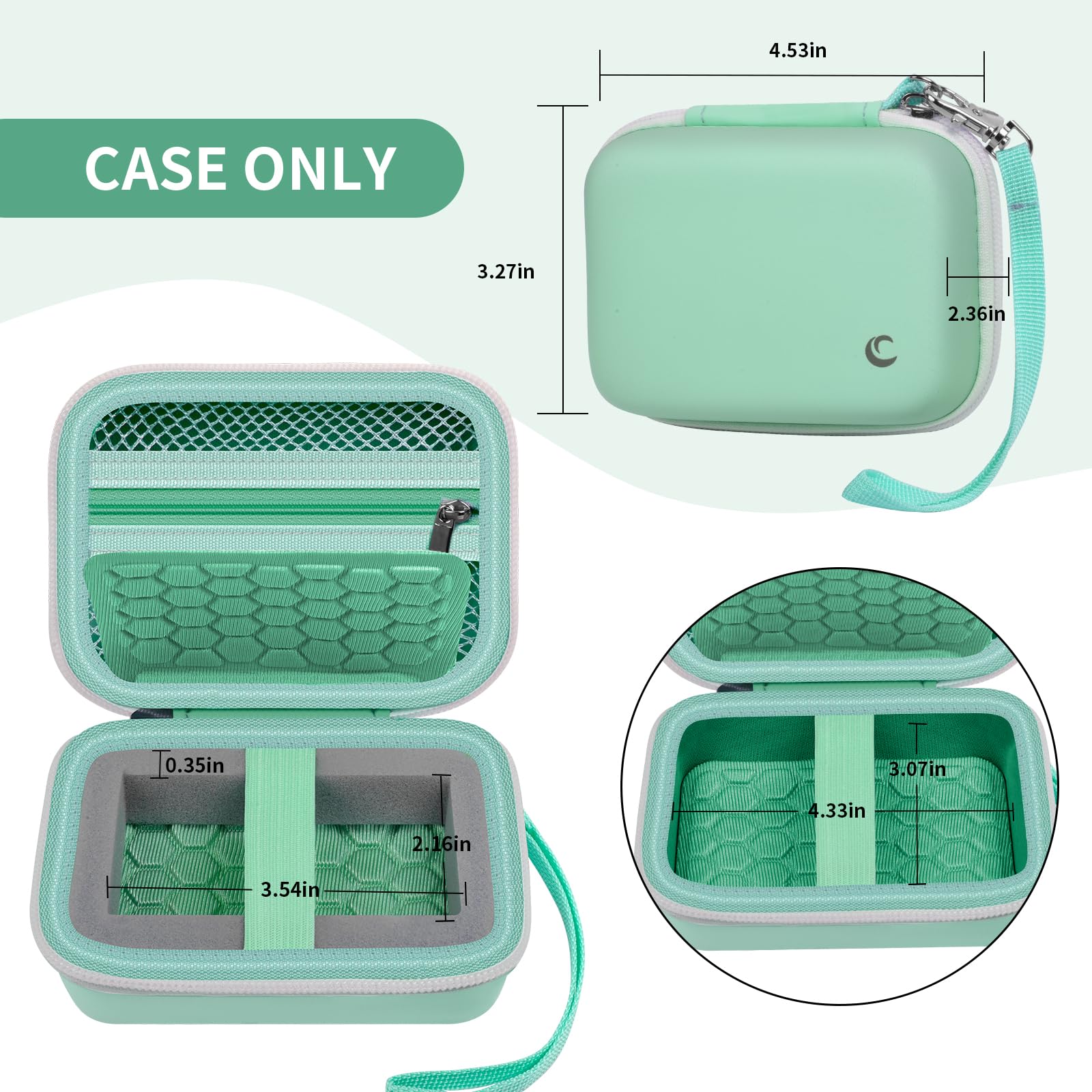 Camera Protective Travel Case For Kodak, Canon and Sony | Lightweight and Portable