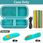 Travel Case for 3Doodler Start+ 3D Printing Pen – Portable Organizer for Pen, Filaments and Charger