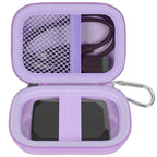Hard Carrying Case for Crucial X10/X9 Pro Portable SSD–Shockproof External SSD Storage Bag with Mesh Pocket