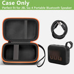 Travel Case for JBL Go 4 / Go 3 / Go 2 Speaker – Shockproof Portable Storage Organizer